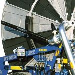 Casella LLS 120/500 Hard Hose Reel Irrigator Discharge