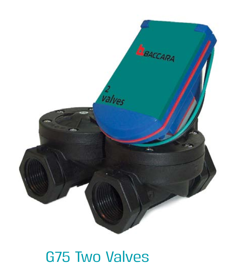 Baccara Battery Operated Smart Bluetooth LE Irrigation Controller + 2W