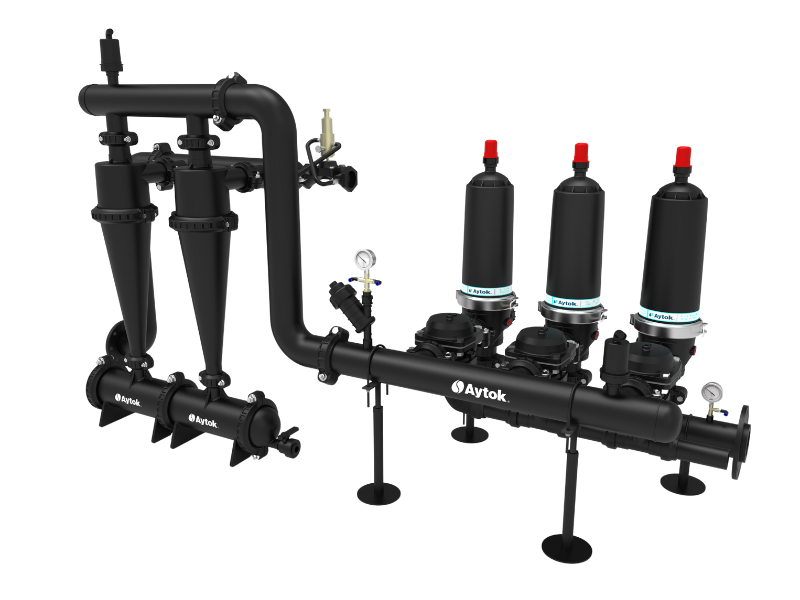 Plastic Automatic Filter Systems With Hydrocyclone