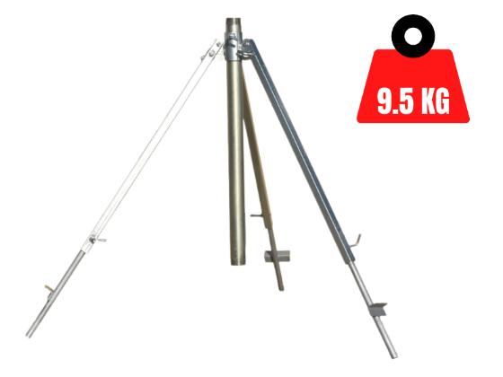 Galvanised 40mm tripod sprinkler stand